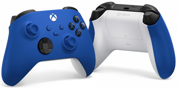 Xbox Series Xのコントローラー ブルーの画像