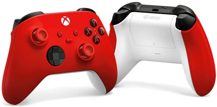 Xbox Series Xのコントローラー レッドの画像