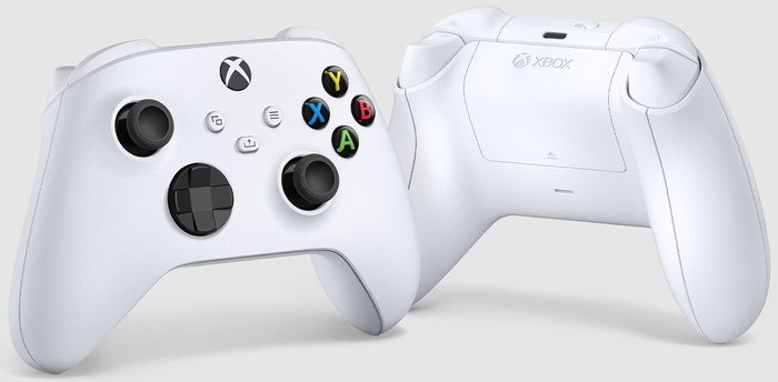 Xbox Series Xのコントローラー ホワイトの画像