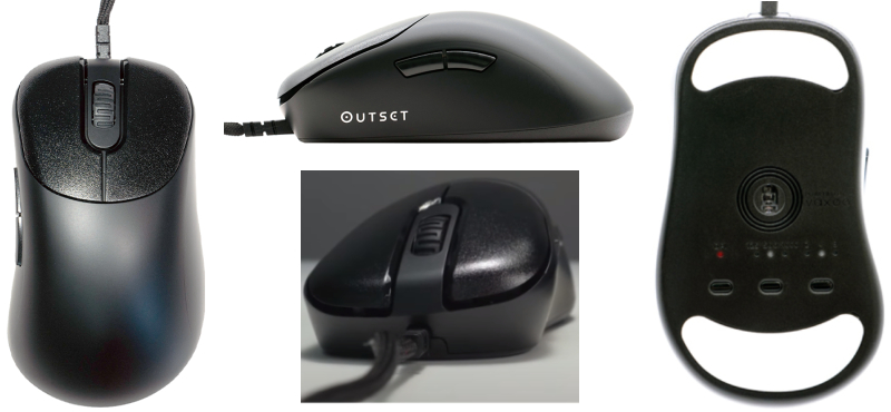 OUTSET AX esports mouseの画像
